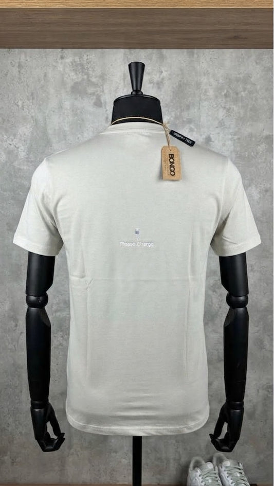 Camiseta Bongo para Caballero - Beige KCN08