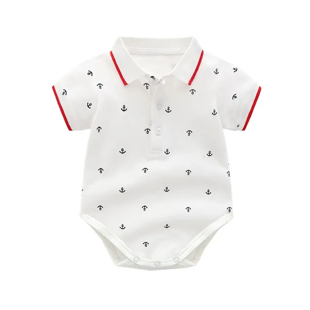Traje para bebe / B97 Blaco-Azul