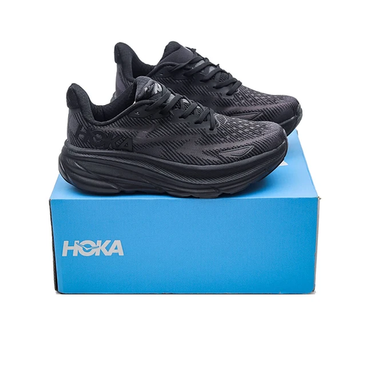 Tenis Casual Hoka/ Full Negro AM01