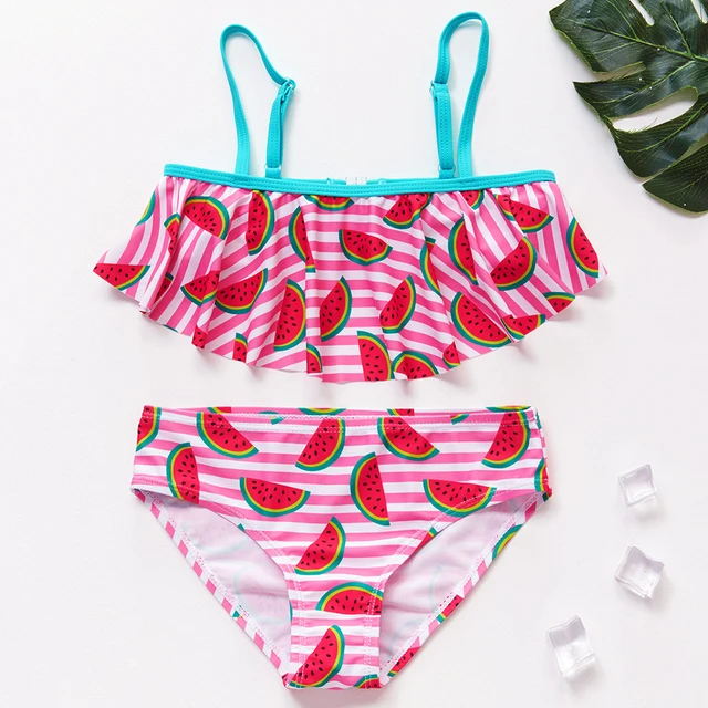 Traje de baño para niña / 2 piezas B133