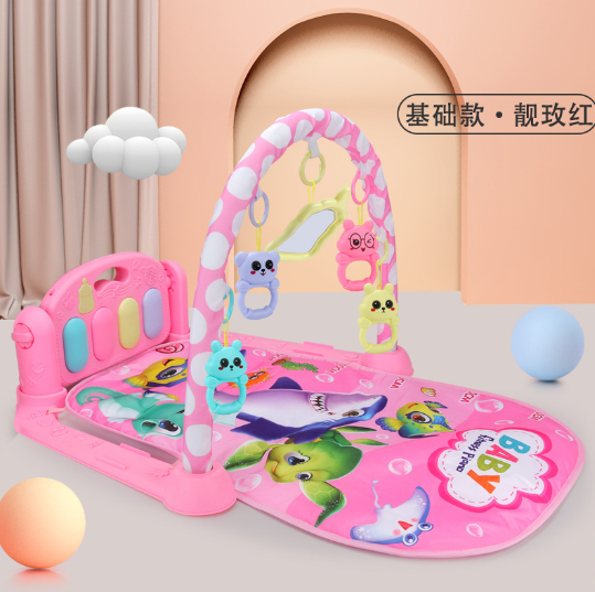 Alfombra de juego multifuncional para bebe /  B71 Rosa