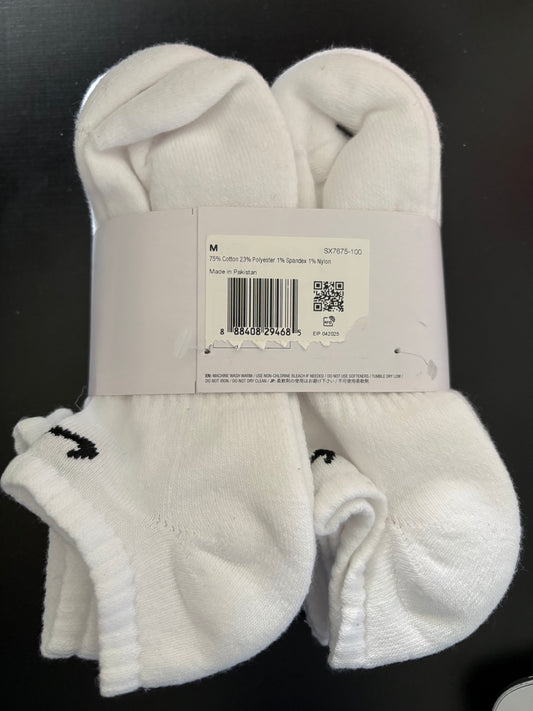 6 Pack Calcetas Nike-Full Blanco US40