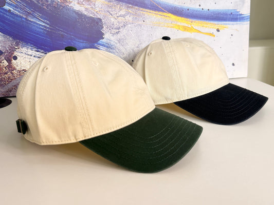 Gorra Lisa Jean doble color - KCN91 Crema / Negro