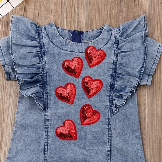 Vestido para niña /Azul RA78