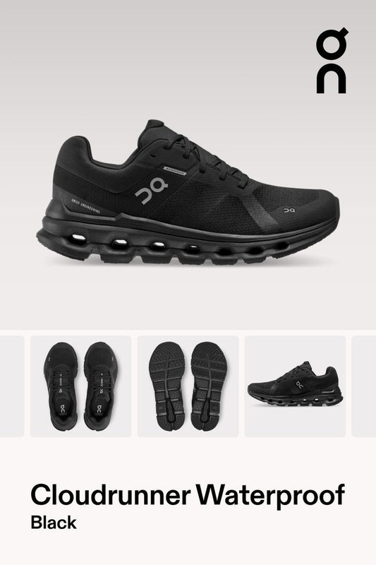 Tenis Casual On-Cloud Dama / Negro-Negro Z12