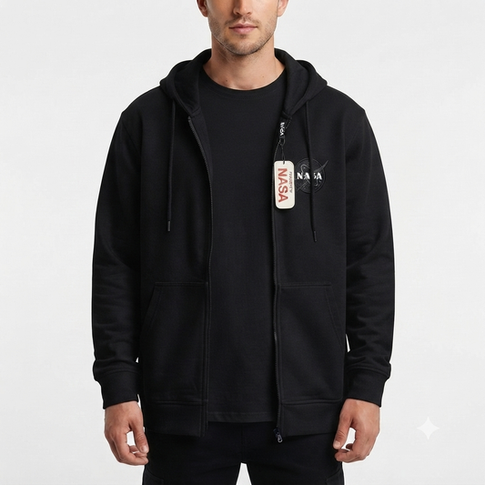 Hoodie Mission Space - NASA KCN41 Negro