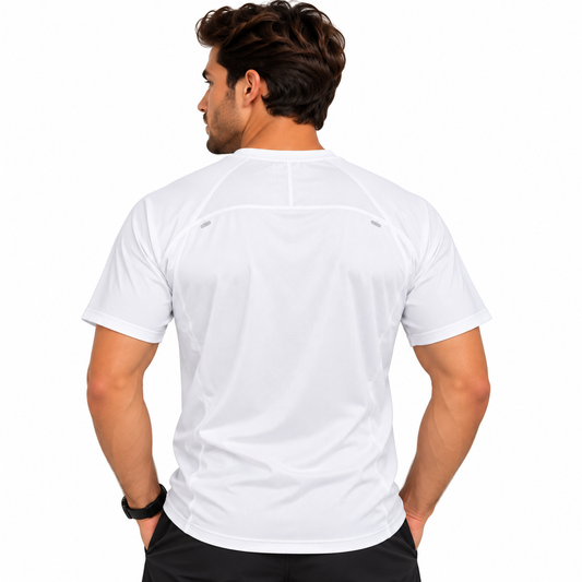 Camiseta Deportiva para Caballero - KCN203 Blanco