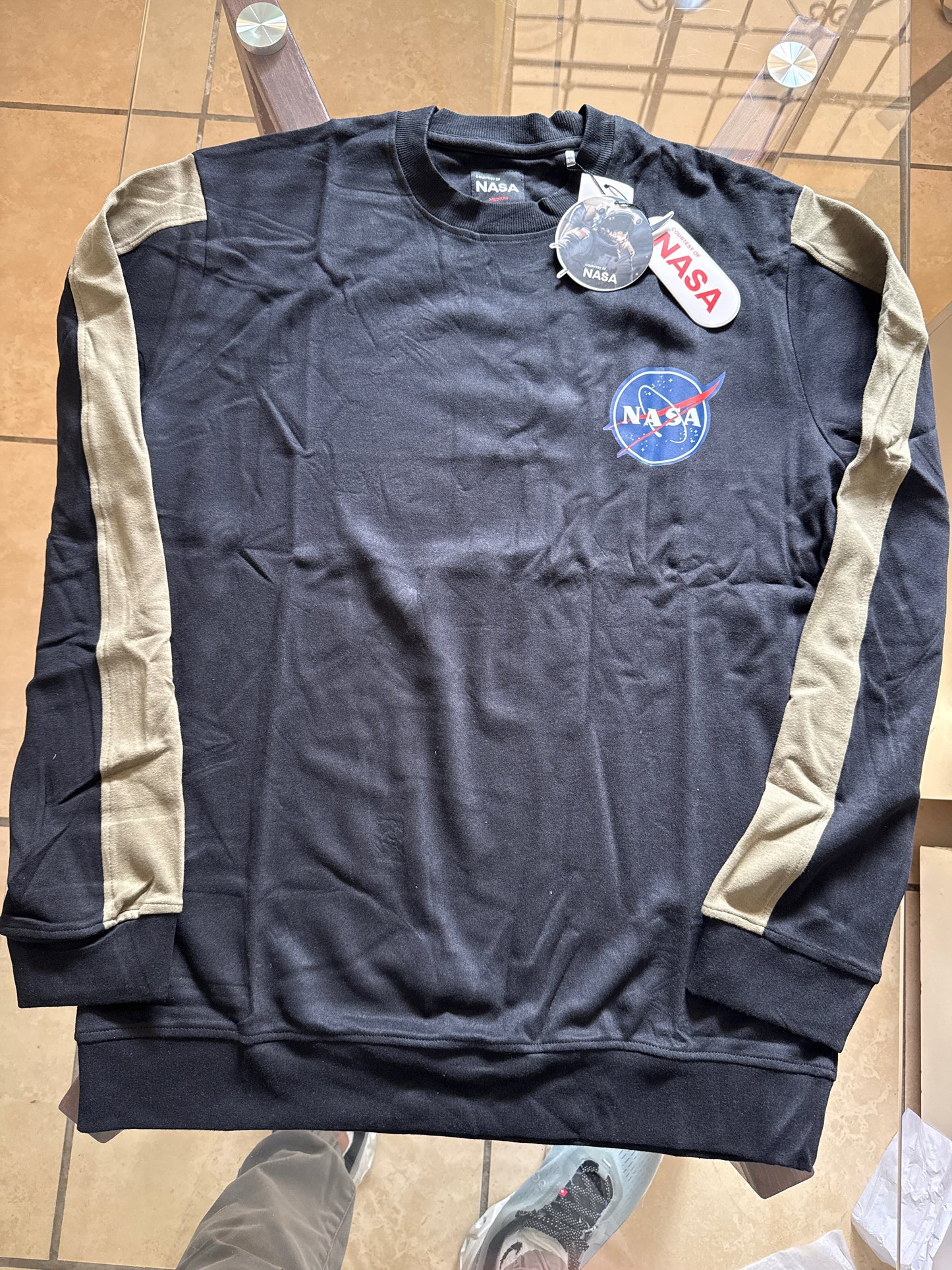 Sudadera Mission Space - NASA KCN36 Negro