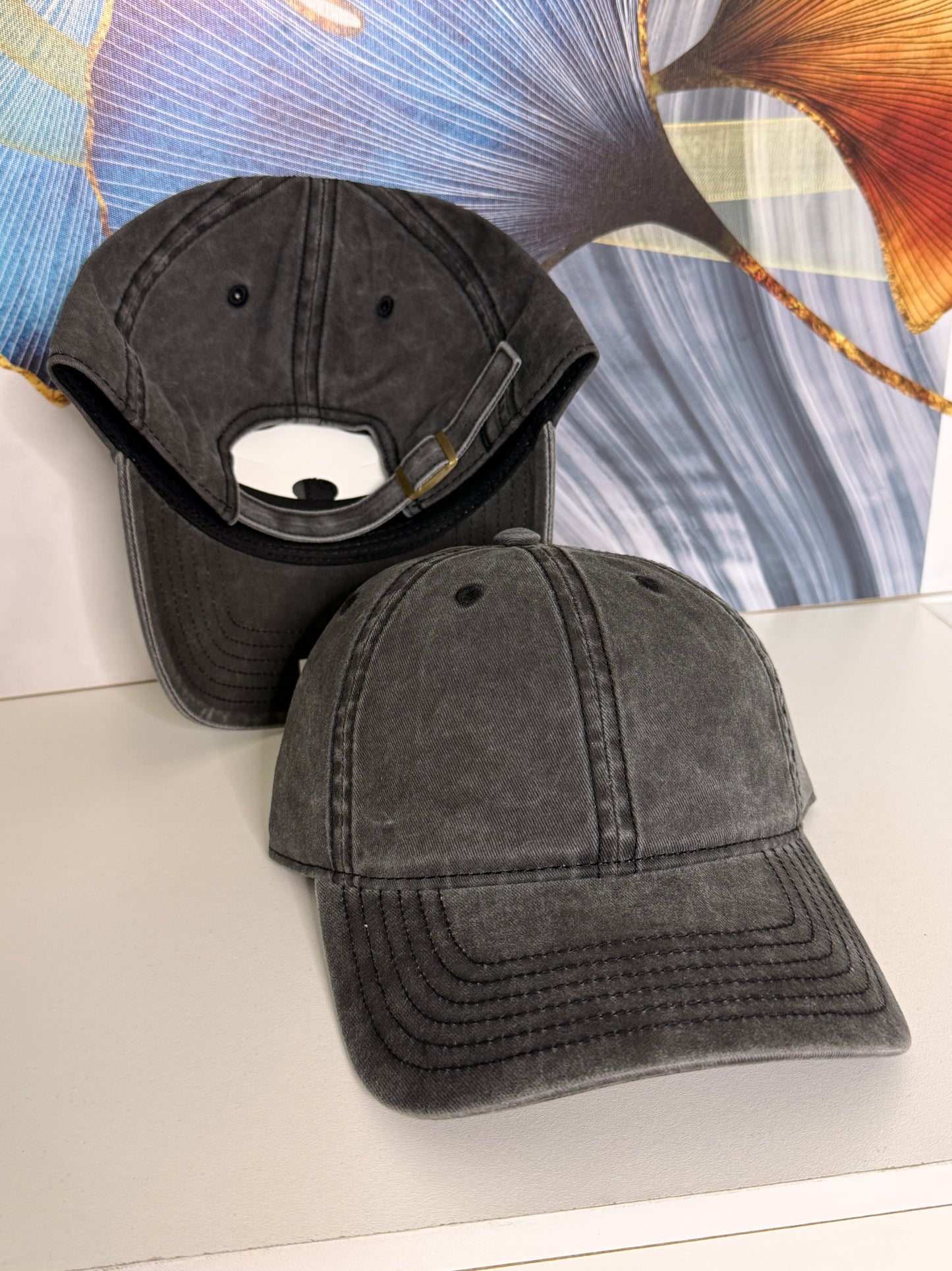 Gorra Jean Pre lavada - Negra KCN56