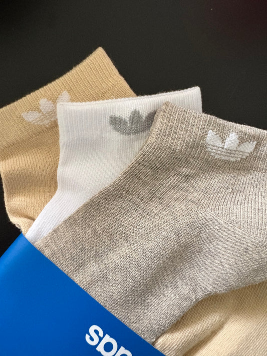 6 Pack Calcetas Adidas-Colores Mixtos US33