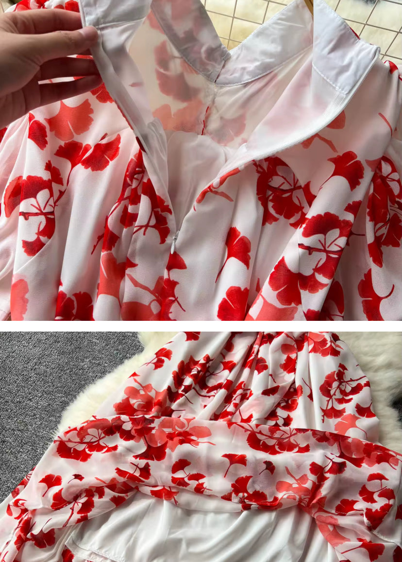 Vestido para Dama Unitalla/ Rojo B182