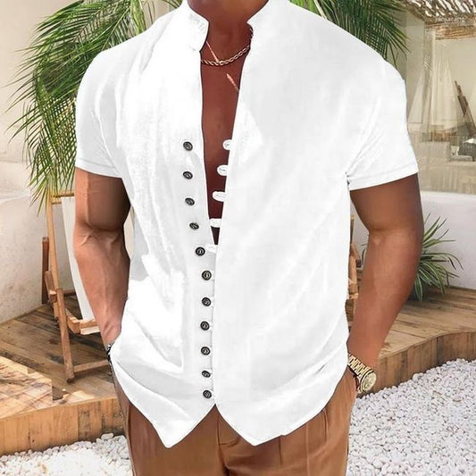 Camisa casual para caballero /Blanco N22