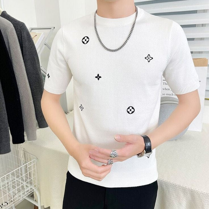 Camiseta Casual / Blanco BL44