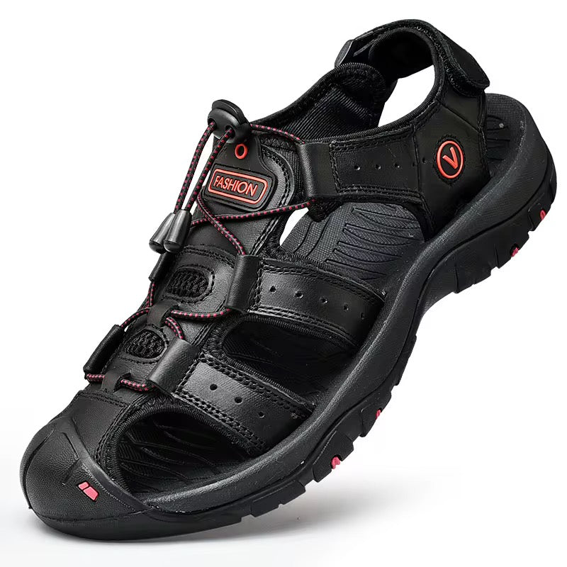 Sandalias para caballero/ Negro FM11