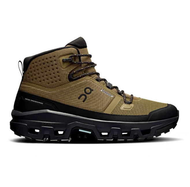 Tenis On-Cloudrock 2 Waterproof/ Cafe K330