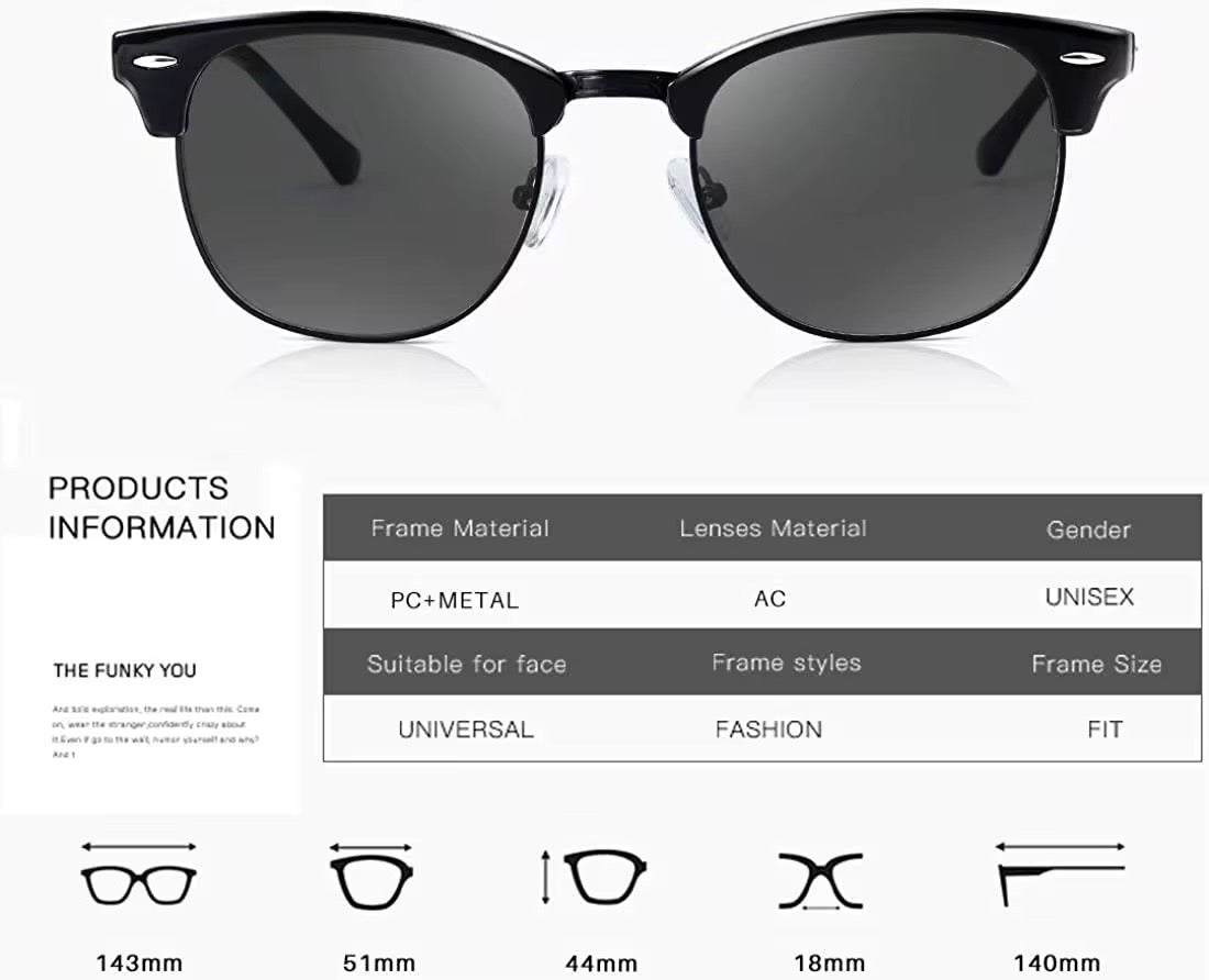 Lentes de Sol Unisex Fotocromáticos 2026 / C174