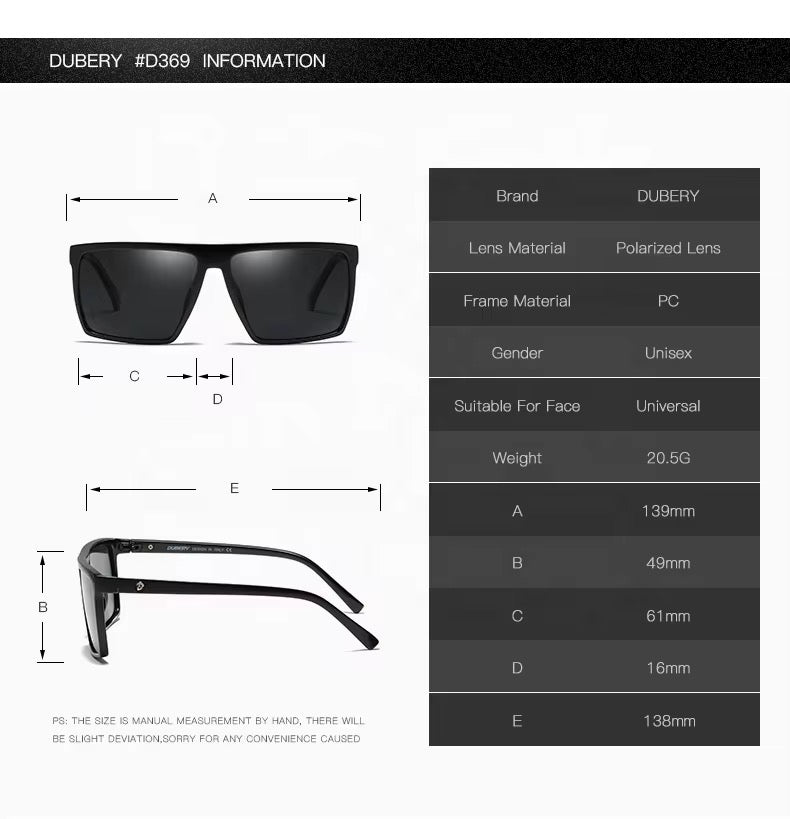 Lentes de Sol Dubery 2026 / C176 Verde