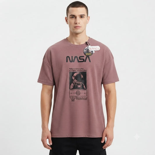 Camisa Oversize marca Mission Space/ Rosa Viejo KCN37