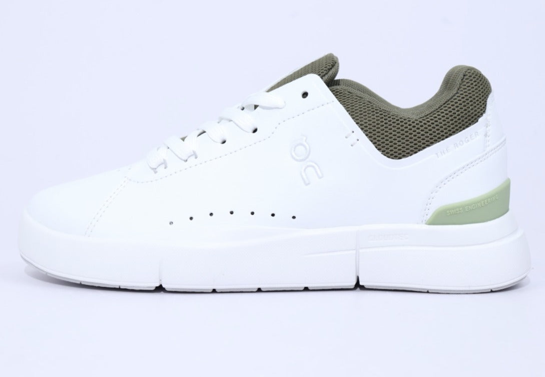 Tenis Casual On-Cloud - The Roger / Blanco - Verde K301
