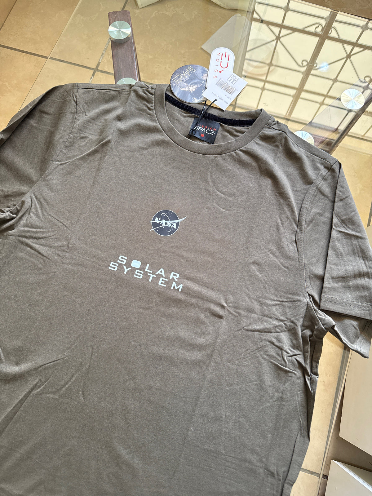 Camiseta Mission Space - NASA Verde KCN35