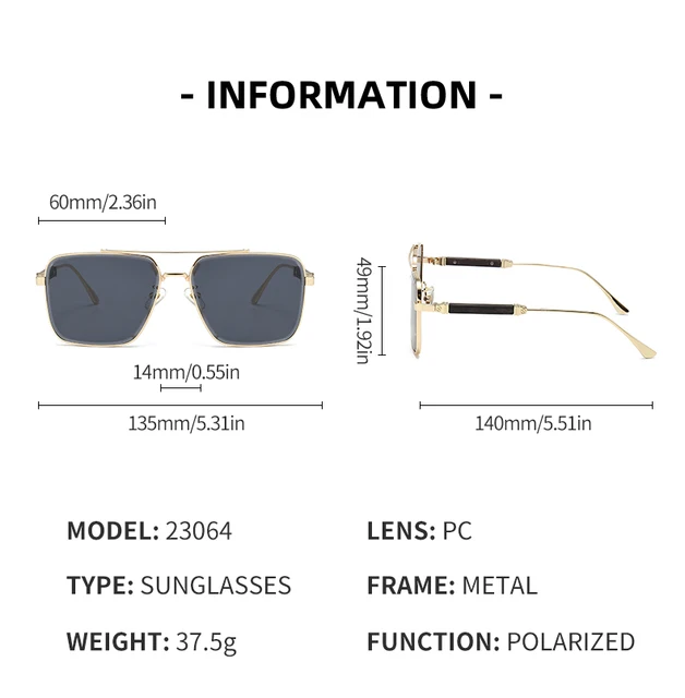 Lentes de Sol Cartier 2026 / Gris- Dorado C153