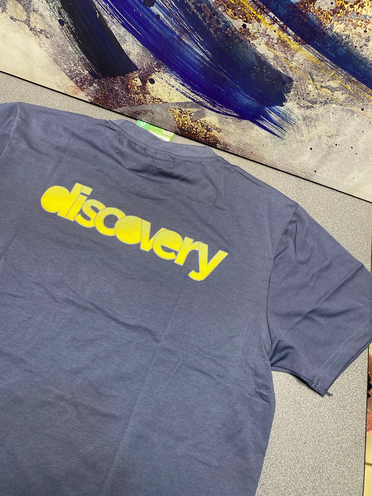 Camiseta Discovery para Caballero - Blue Gray KCN15