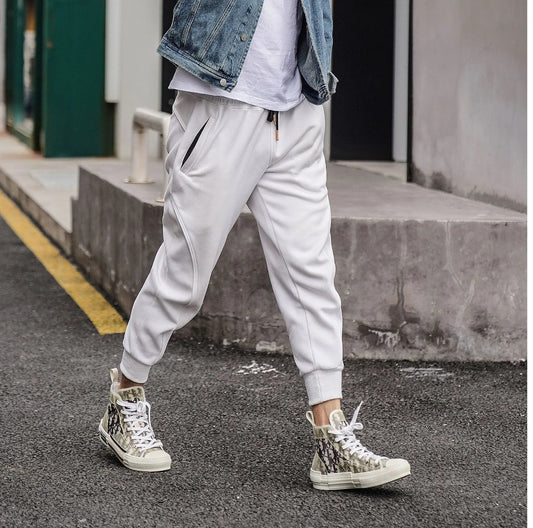 Jogger para caballero/Blanco K130