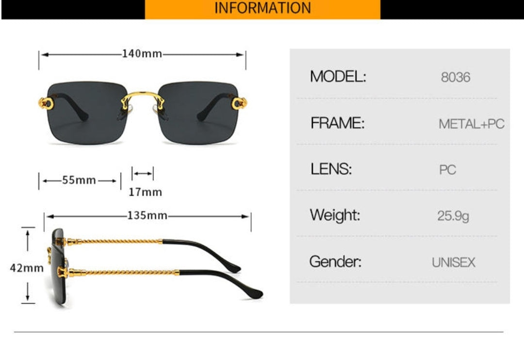 Lentes de Sol / Celeste C89