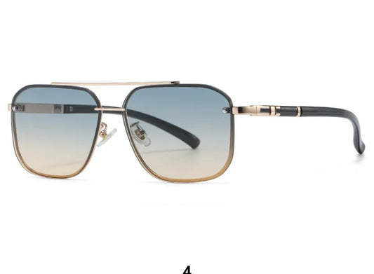 Lentes de Sol 2026 / celeste difuminado C99