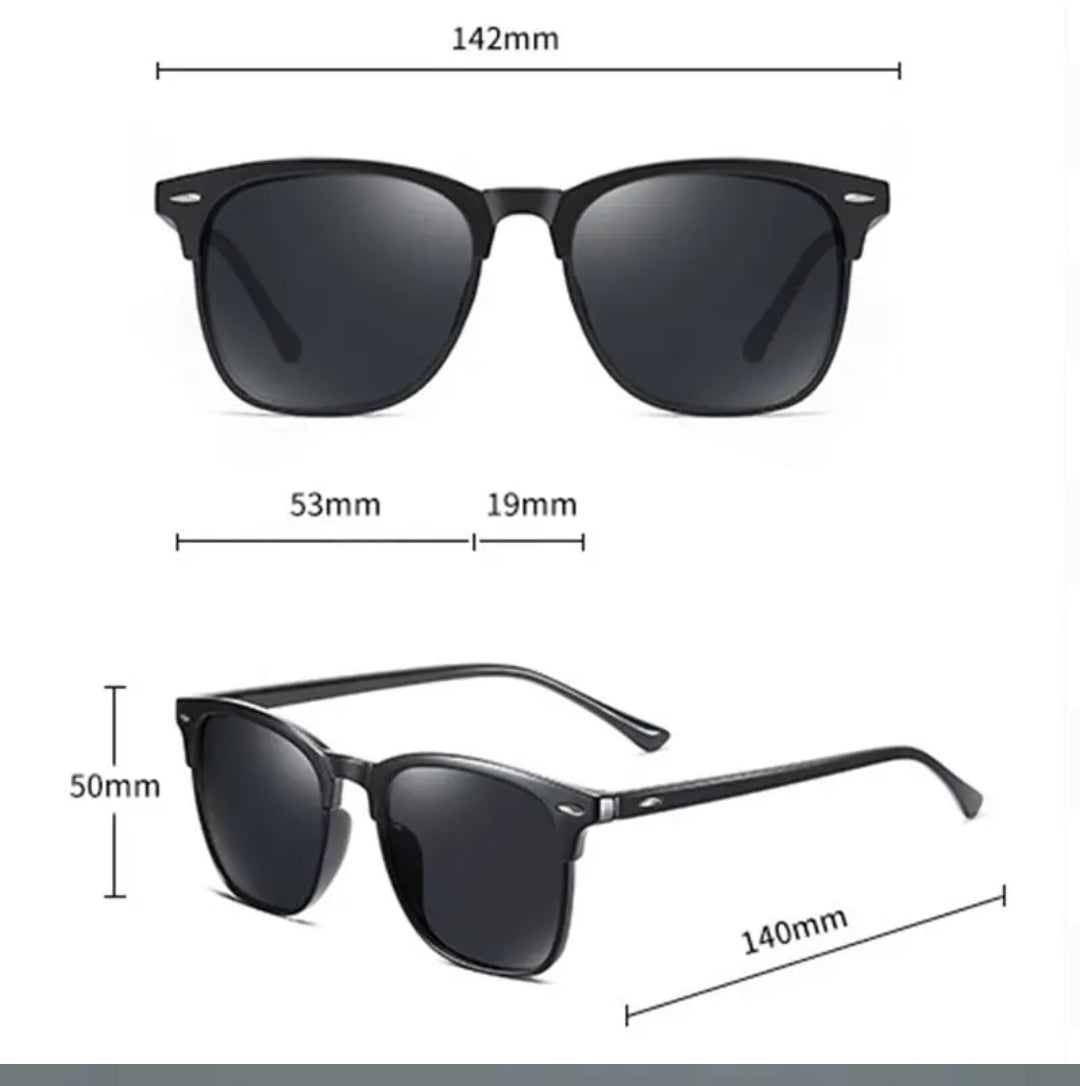 Lentes de Sol 2025  /Negro C117