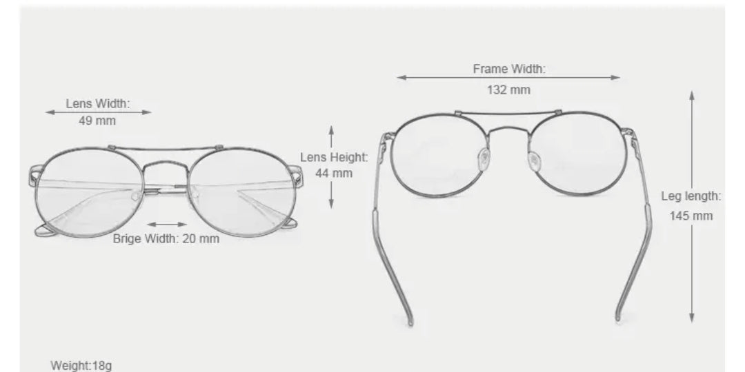 Lentes de Sol 2026 / Negro C133