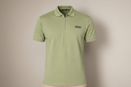 Camiseta Bongo para Caballero Tipo Polo - Verde KCN18