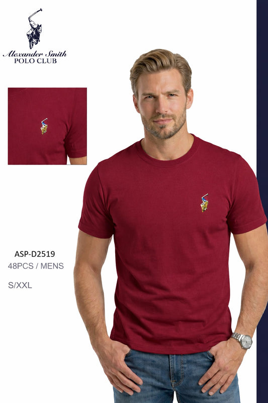 Camiseta Polo Club Alexander Smith - Roja KCN07