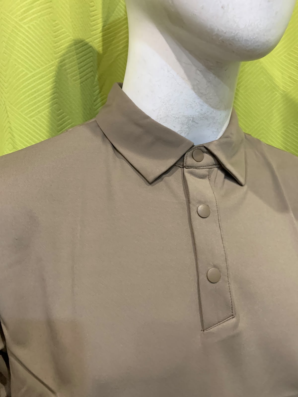 Camisa Ice Man Tipo polo Premium Beige NK33