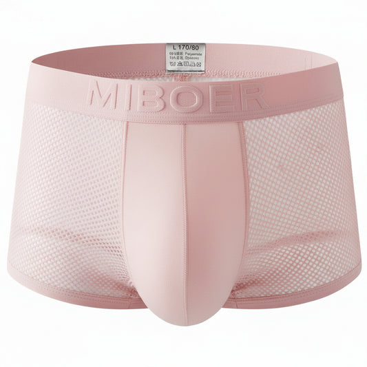 Boxer transparente / K405 rosa