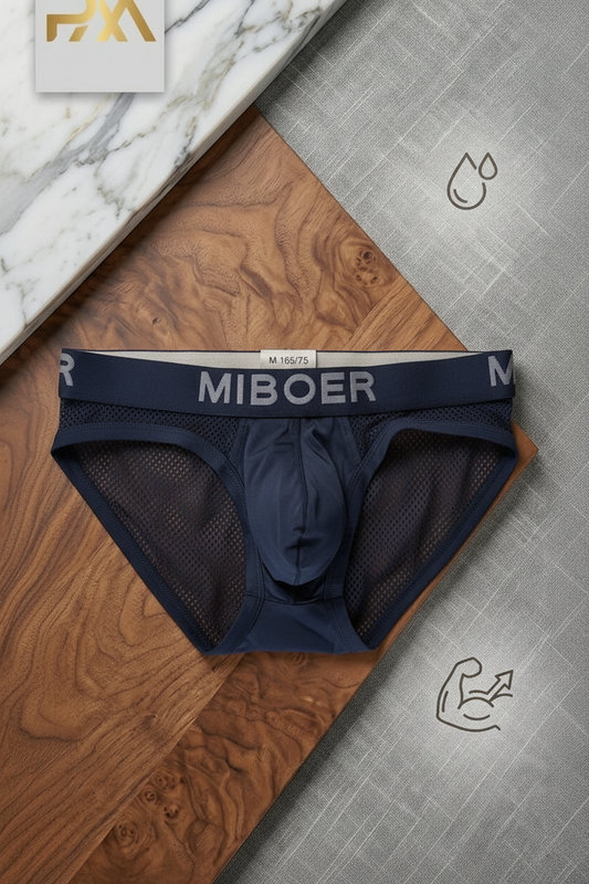 Calzoncillo transparente / K404 azul oscuro