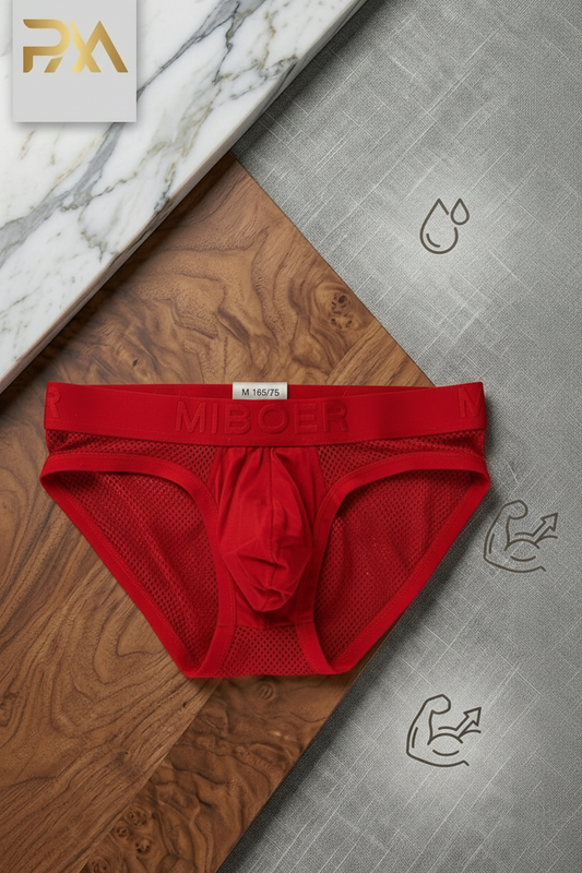 Calzoncillo transparente / K404 rojo