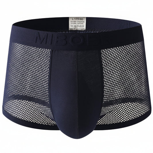 Boxer transparente / K405 azul oscuro