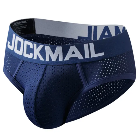 Calzoncillo para caballero de malla / K391 azul