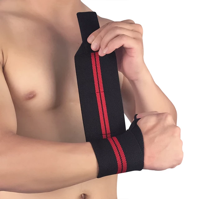 Pair of Wrist Straps for Weight Lifting GYM