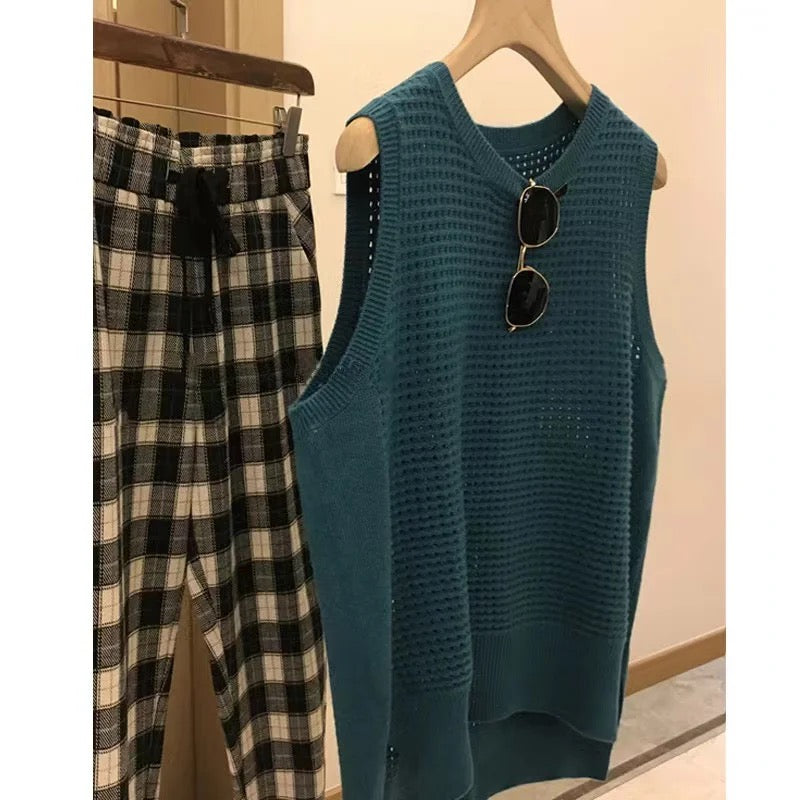 Top Mujer Algodón Casual - Azul C017