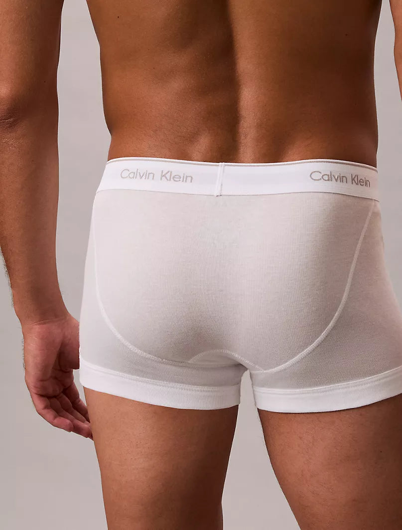 5 Pack Boxer Trunk Calvin Klein-Full Blanco US03