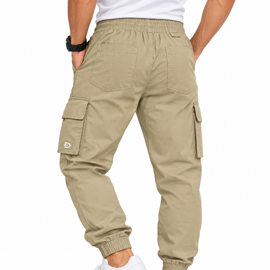 Pantalón Jogger Cargo para Caballero - KCN187 Khaki