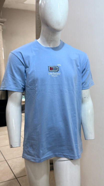 Camiseta Bongo para Caballero - Celeste KCN08
