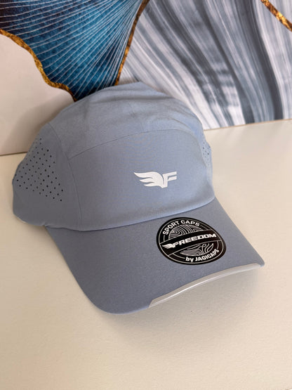 Gorra Deportiva Transpirable Freedon by Jagi Caps - Celeste KCN64