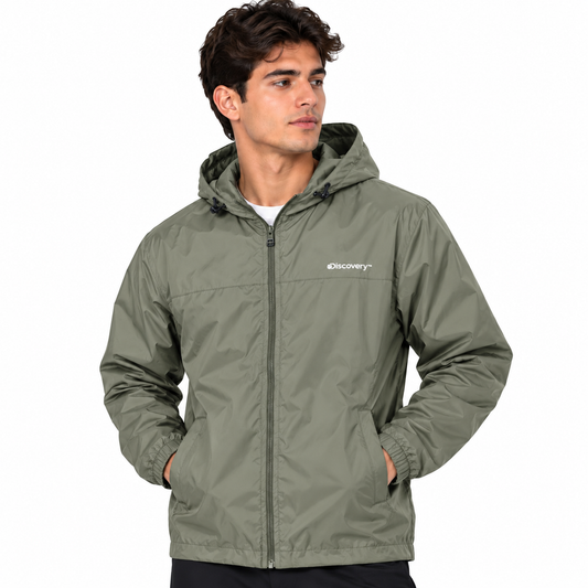 Jacket Impermeable para Caballero - KCN172 Verde Olivo