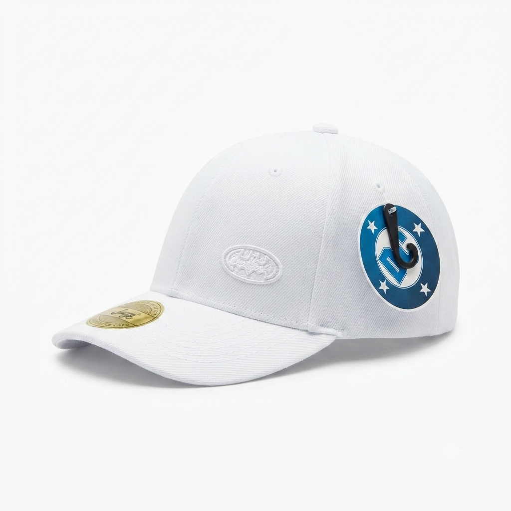 Gorra Licenciada Batman DC Marca Jagi Caps - KCN32 Blanca
