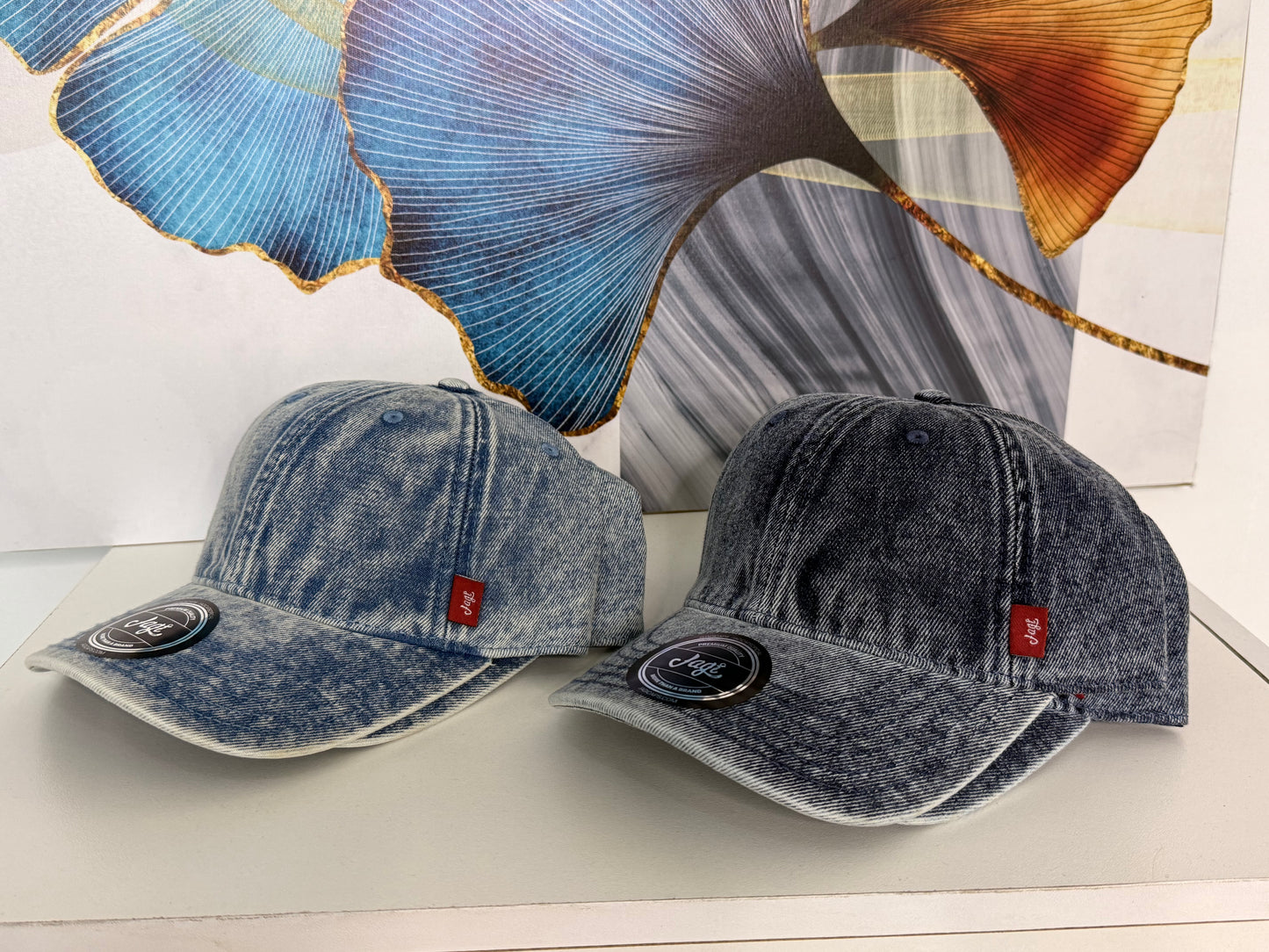 Gorra Jean Pre lavada marca Jagi Caps - Celeste KCN57