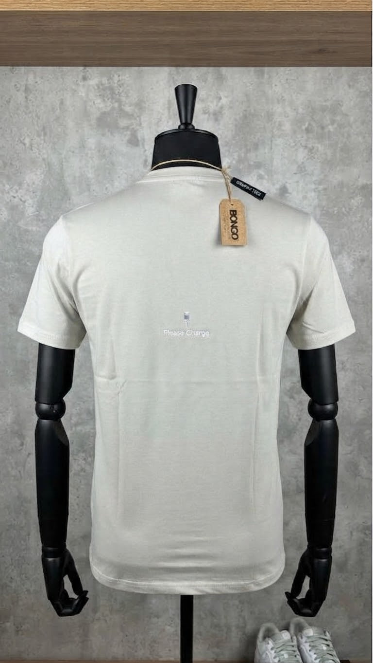 Camiseta Bongo para Caballero - Beige KCN08