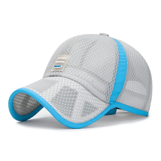 Gorra Transpirable Transparente Gris Claro K216